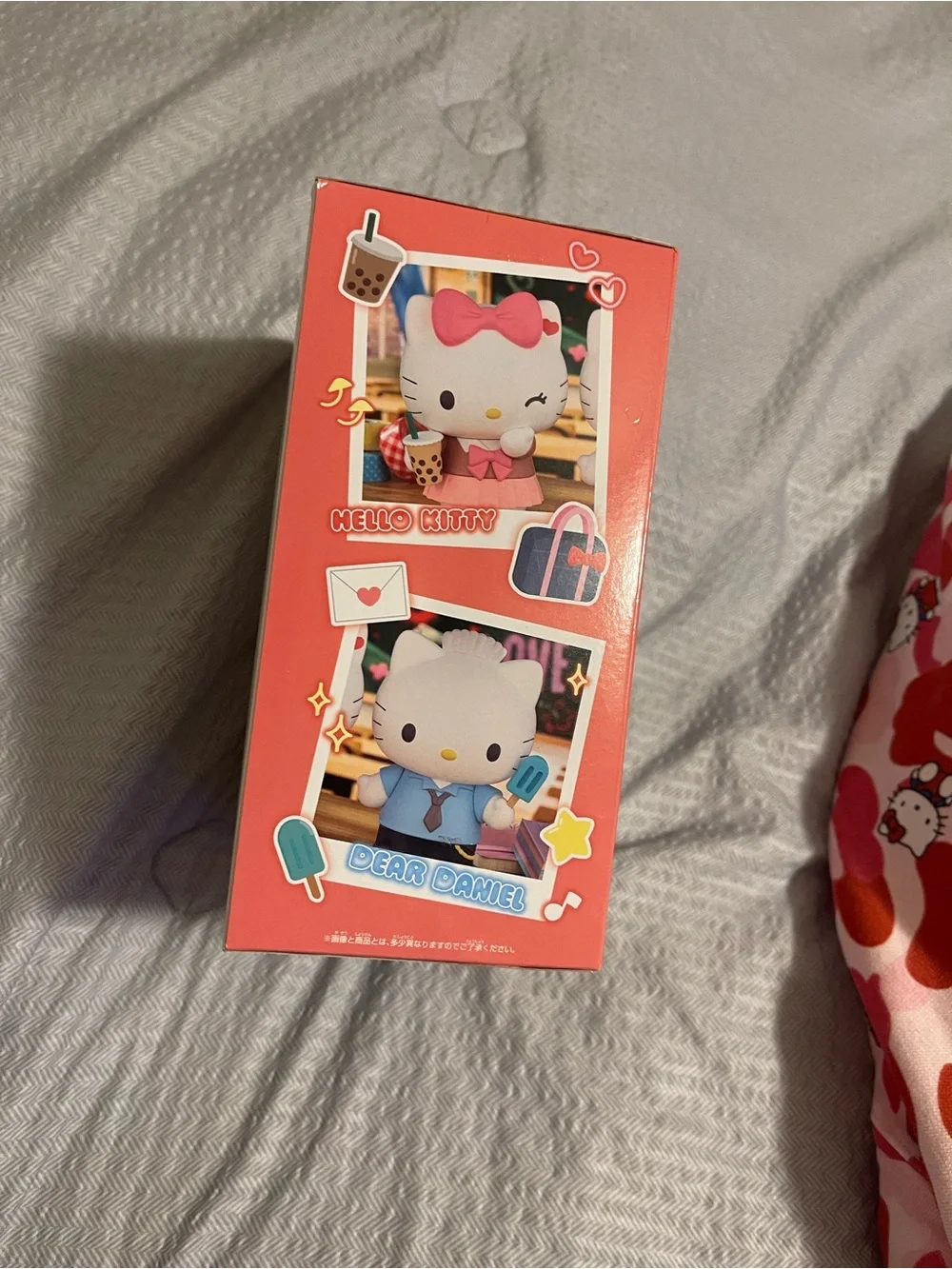 Hello Kitty Pink Bow Figure by Bandai Namco Banpresto - Pink & White